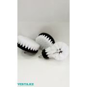 Комплект из 4х щеток для чистки с креплением для дрели, мягкие