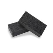 Пористая губка для мойки серая Autoschwamm RG30 200х100х50