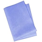 Салфетка искусственная замша перфорированная голубая 40х55 300gsm